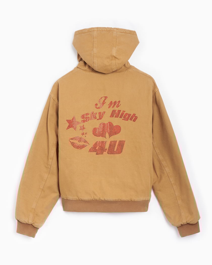 Work Jacket Sky High Farm Workwear Sh4U Men's Hooded Work Jacket