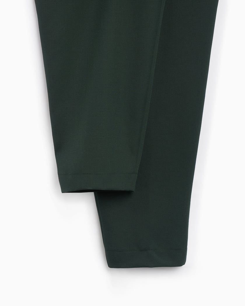TAILORED CROPPED TROUSER - BLACK - Scanlan Theodore