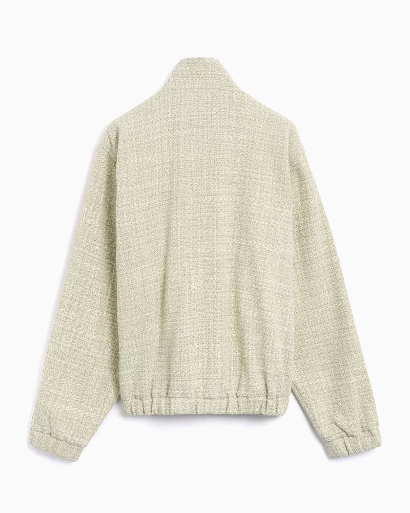 Drôle de Monsieur Men's Tweed Jacket Relaxed Men's Track Jacket