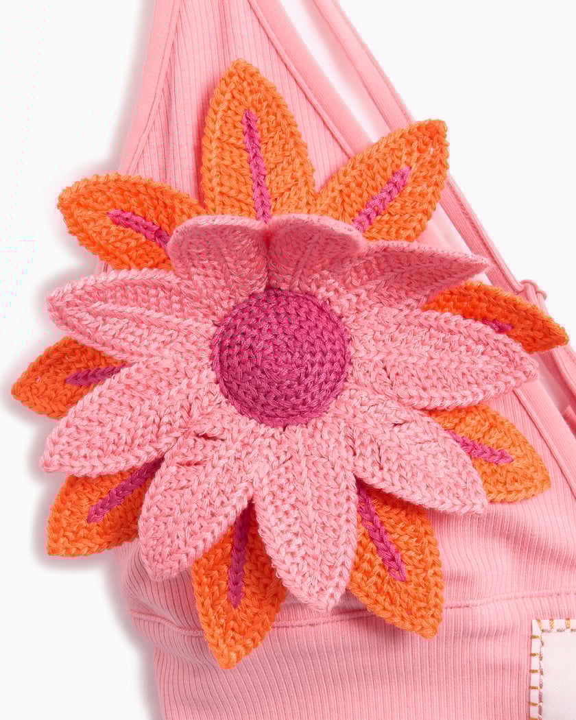 adidas Originals Floral Regular Women's Bra Pink KC0761