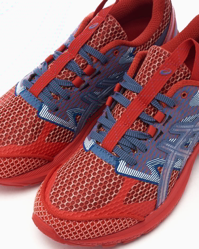 ASICS US4 S Gel Terrain Grijs Rood 1203A394 600 FOOTDISTRICT