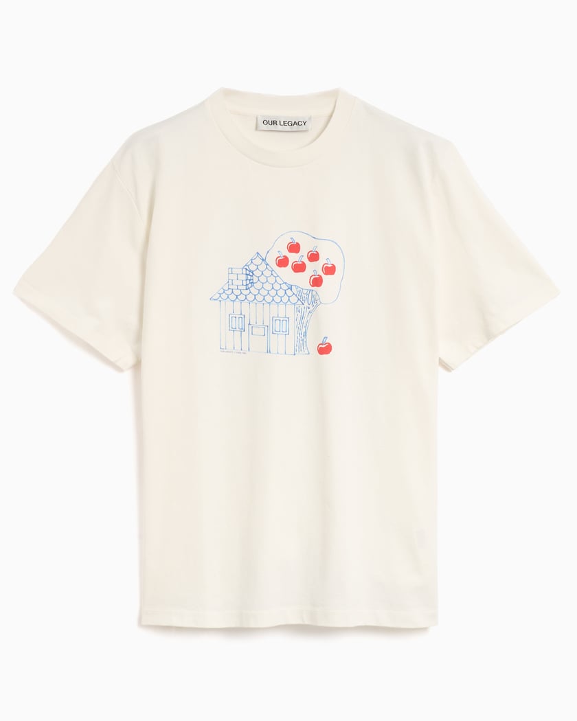 Our Legacy Men's Box T-Shirt White M4246BCP | FOOTDISTRICT