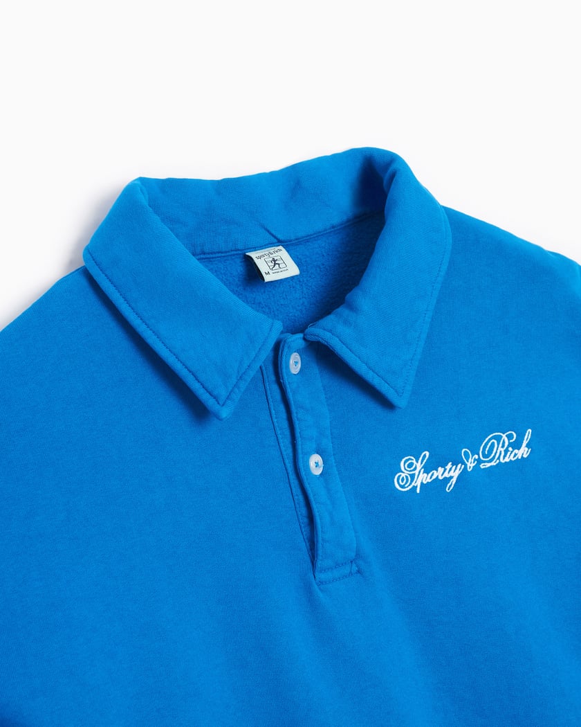 トップス herlipto Embroidery Polo Sweatshirt herlipto Embroidery Polo Sweatshirt