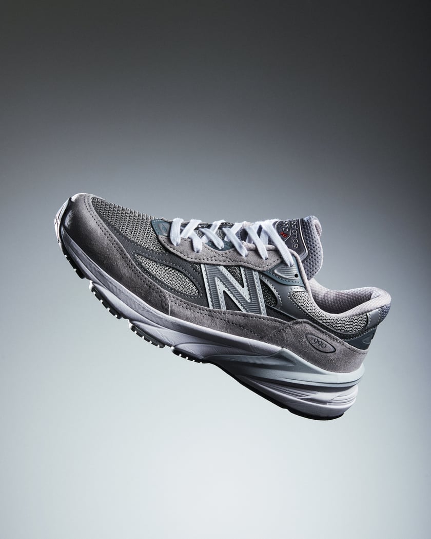 New Balance M990v6 GL6 Made in USA Cinza M990GL6 FOOTDISTRICT