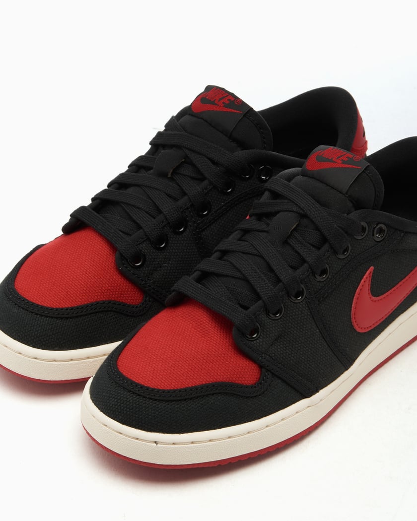 Jordan 1 KO Low Bred Negro Rojo DX4981 006 FOOTDISTRICT