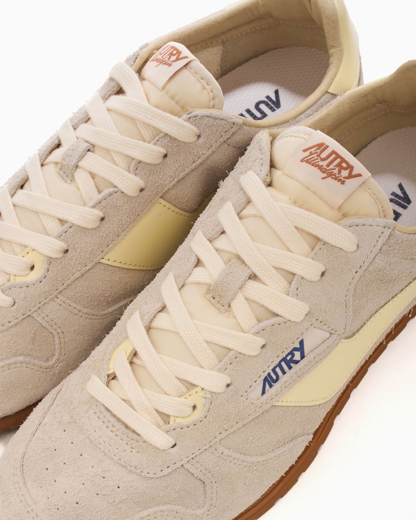 スニーカー AUTRY Men Sneakers WSLMUB01 BEIGE Autry Windspin Low Beige WSLMUB01 | FOOTDISTRICT