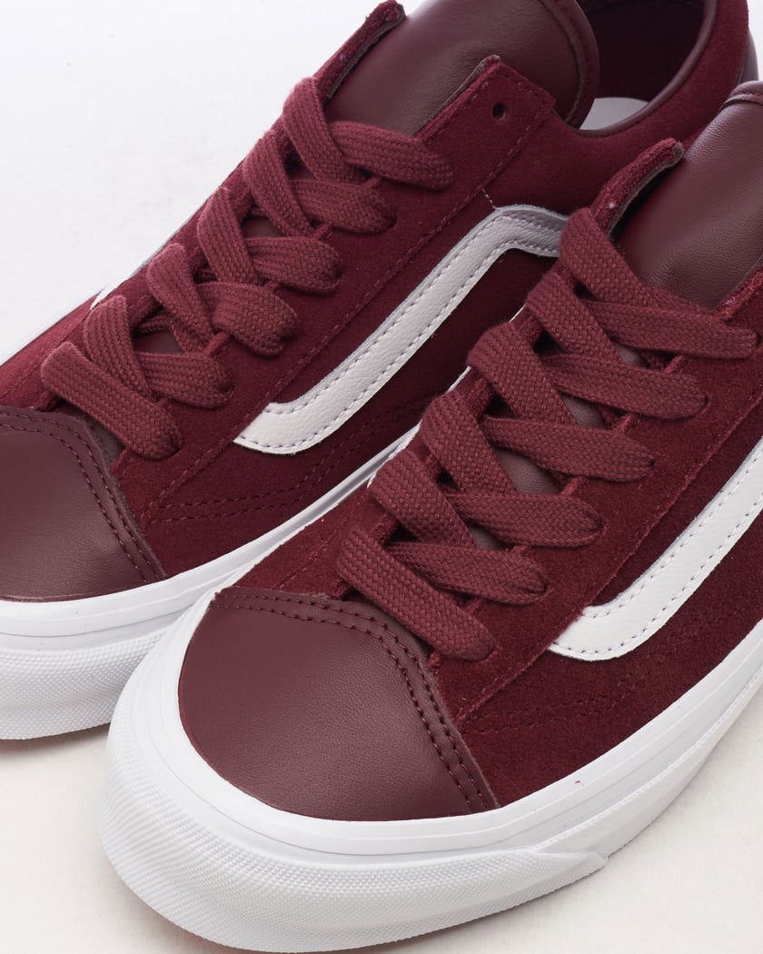 Vans sneakers burgundy discount