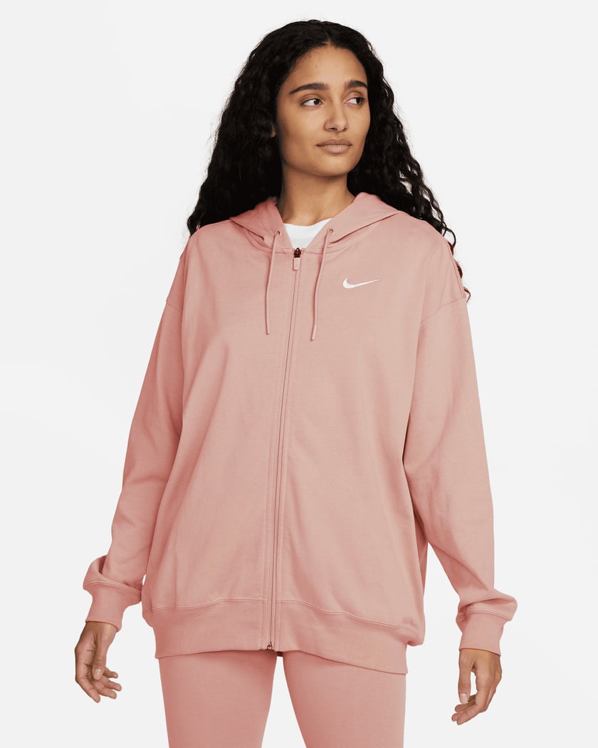 Nike sportswear women's jersey hoodie hot sale