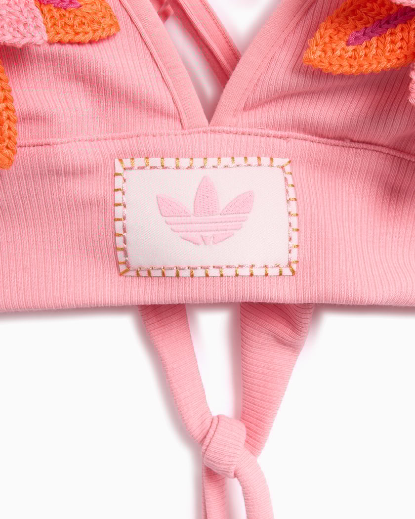 adidas Originals Floral bloemen Bra voor dames Roze KC0761