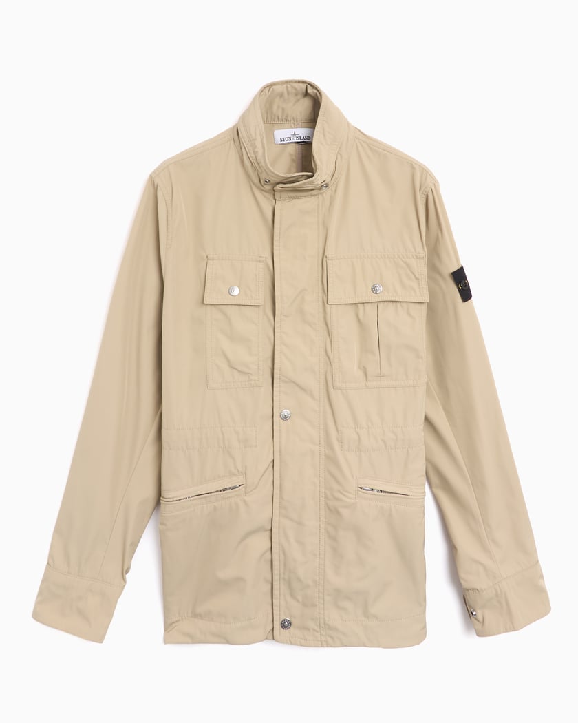Chaqueta ligera Stone Island Men's Field Jacket para hombre Beige - Main Image