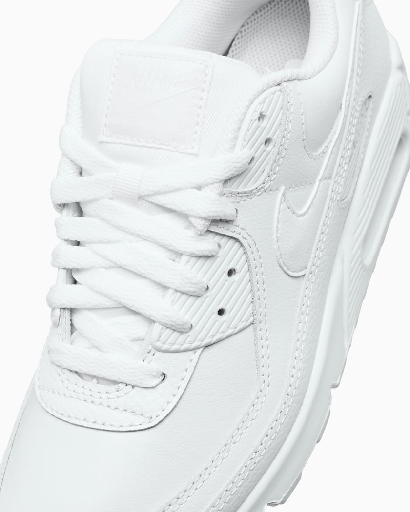mens nike air max 90 leather white