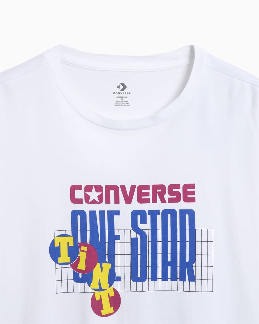 White converse t shirt mens new arrivals
