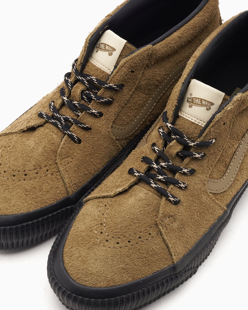 Vans mid top hombre marron on sale