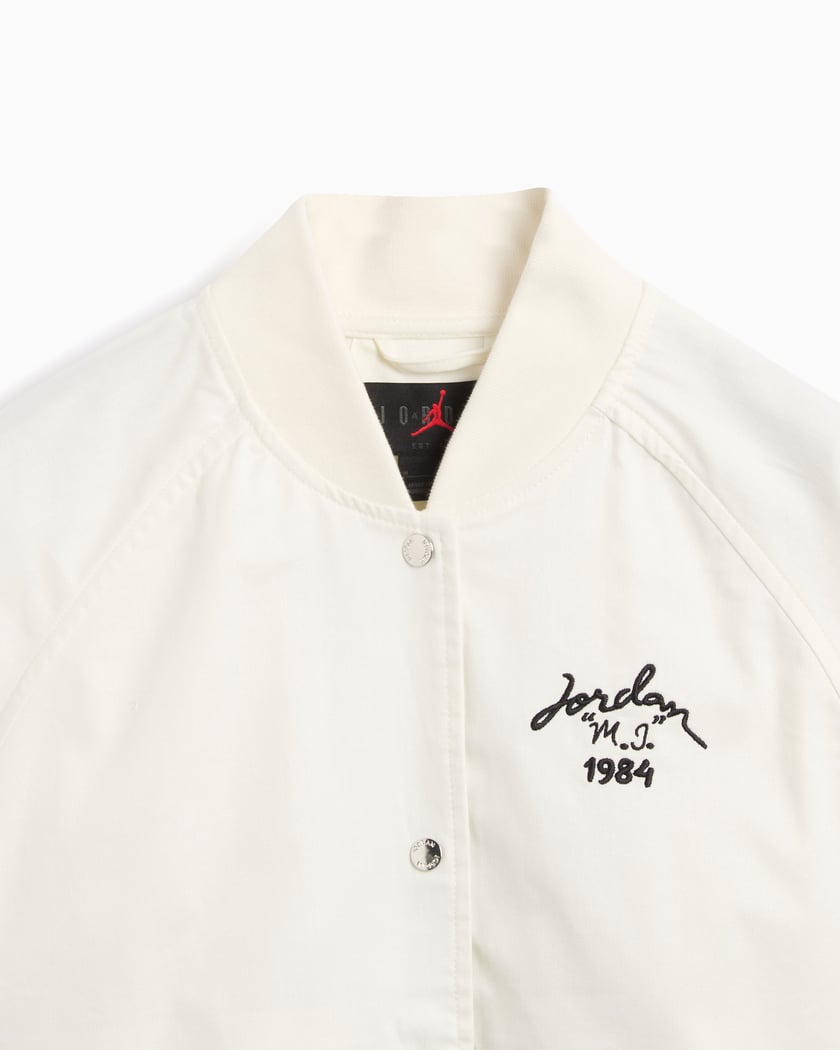 All white jordan jacket new arrivals