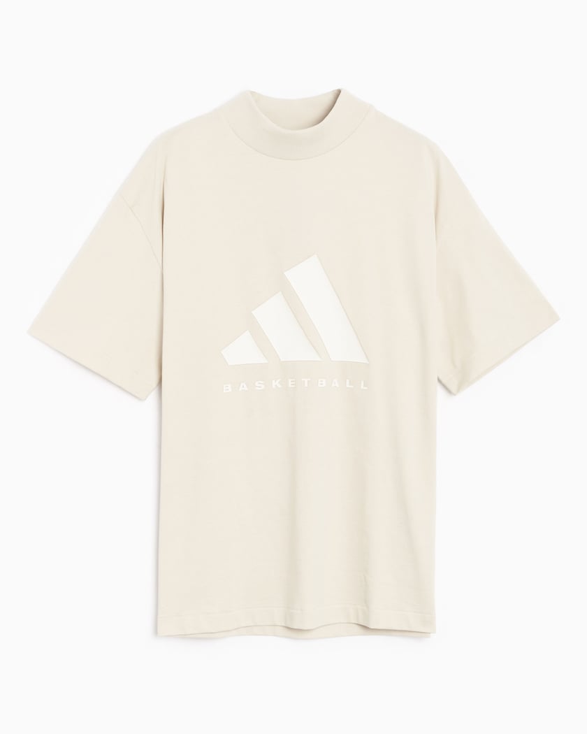 adidas Performance One Basketball Unisex Oversized T Shirt Beige