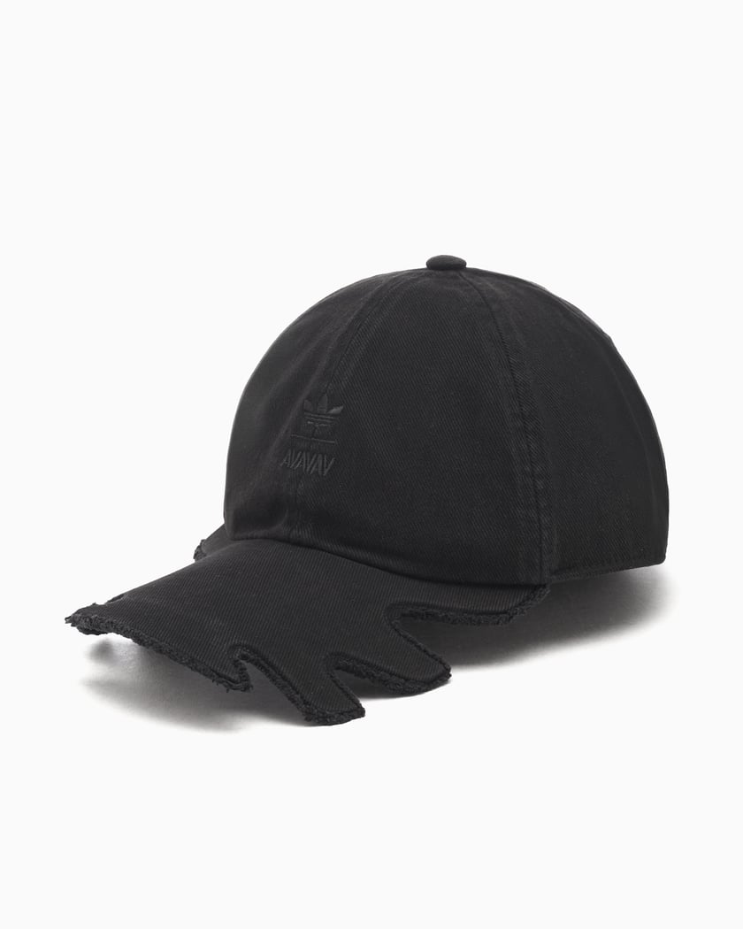 adidas Originals x AVAVAV Slashed Unisex Cap Black JG8833 FOOTDISTRICT
