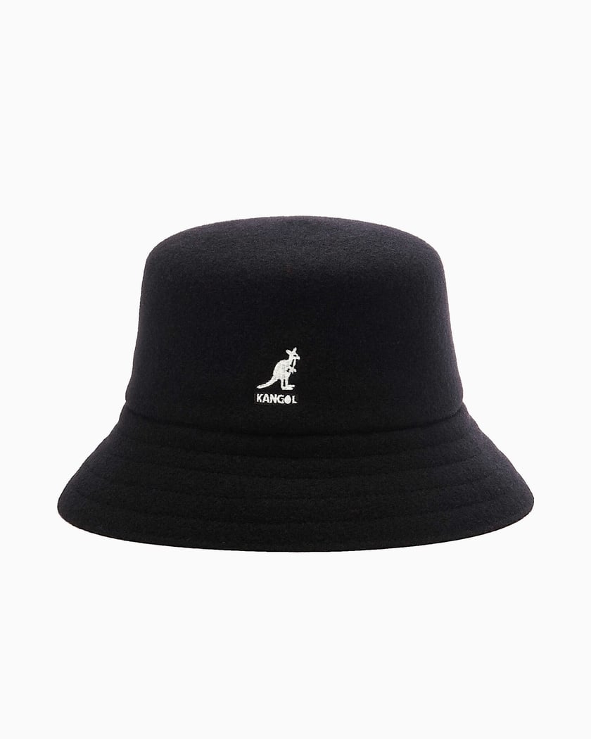 Kangol Wool Lahinch Unisex Bucket Hat Black K3191ST-BLACK