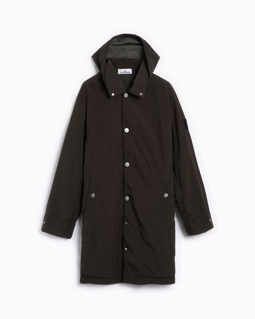 CLANE×FRAGMENT MODS COAT S Stone Island Garment Dyed Crinkle Reps NY Men's Jacket Black