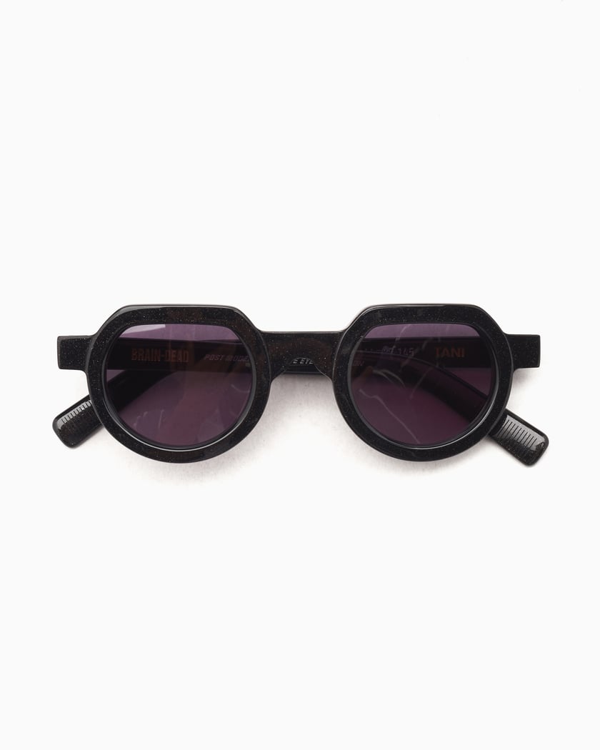 Brain Dead Tani Unisex Sunglasses Black F24A01004102-BLACK | FOOTDISTRICT