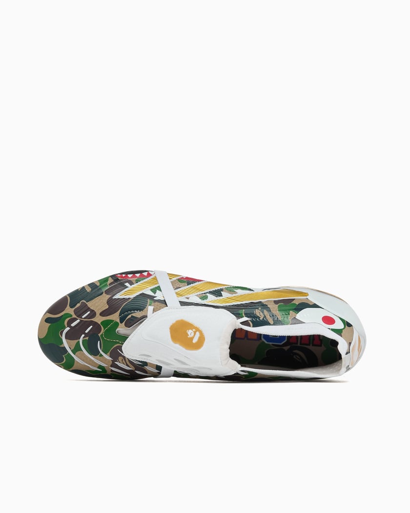 adidas Originals x BAPE Predator Elite Green, Golden JS3104