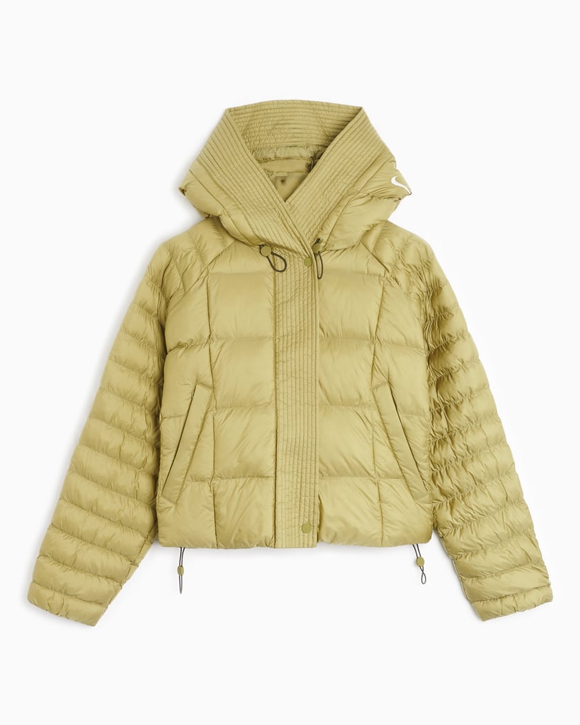 yellow nike jacket womens