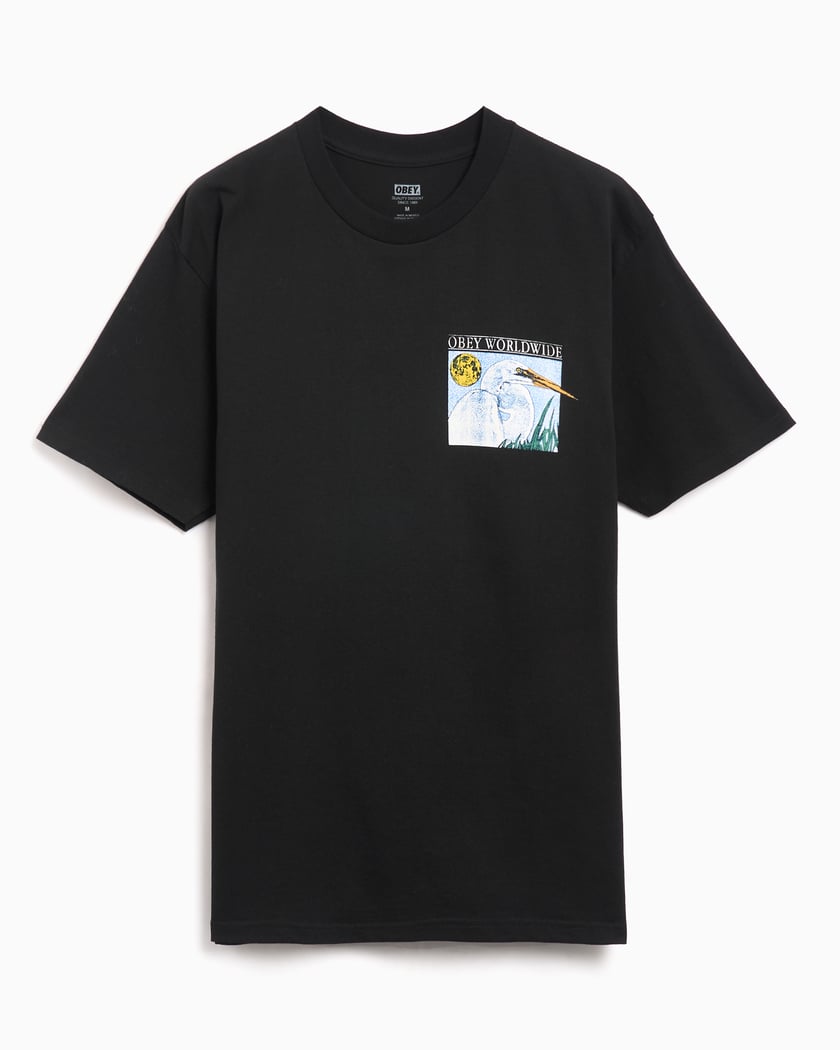 OBEY Clothing Obey Wildlife Men s T Shirt Negro 165263892 BLK FOOTDISTRICT