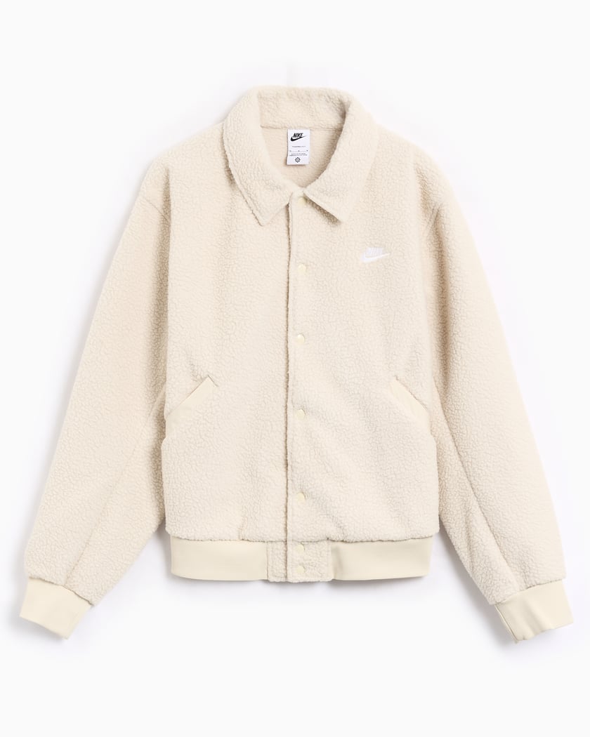 nike cream coat