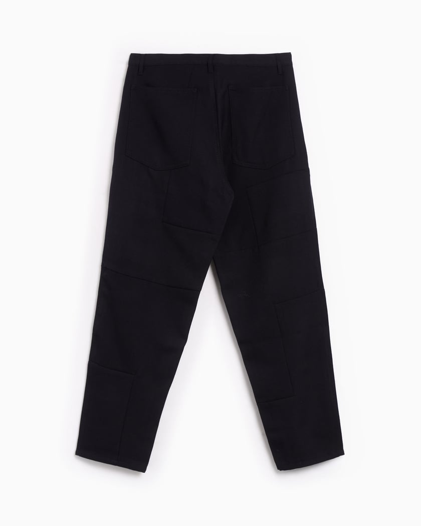 Comme Des Garçons Shirt Men's Wool Gabardine Pants Nero FM Comme Des Garçons Shirt Men's Wool Gabardine Pants Nero FM
