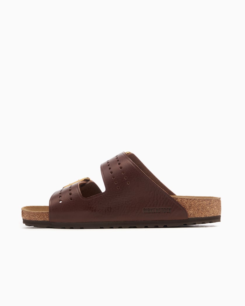 BIRKENSTOCK Arizona Bold Natural Leather Narrow