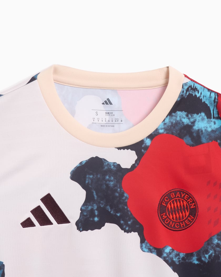 adidas Adicolor Piqué Football Long Sleeve Tee - Red | adidas TZ