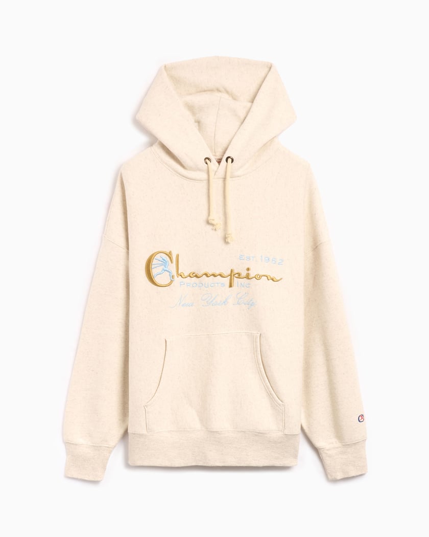 Mens gold champion hoodie discount