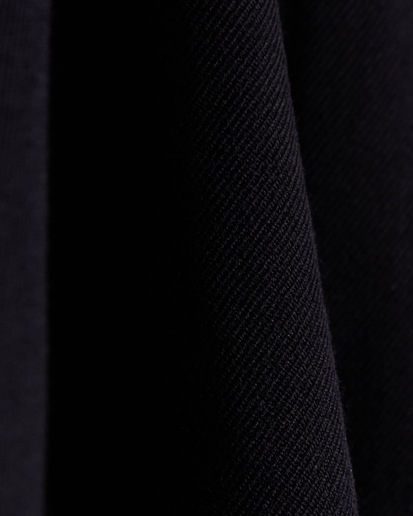 Comme Des Garçons Shirt Men's Wool Gabardine Pants Black FM Comme Des Garçons Shirt Men's Wool Gabardine Pants Black FM