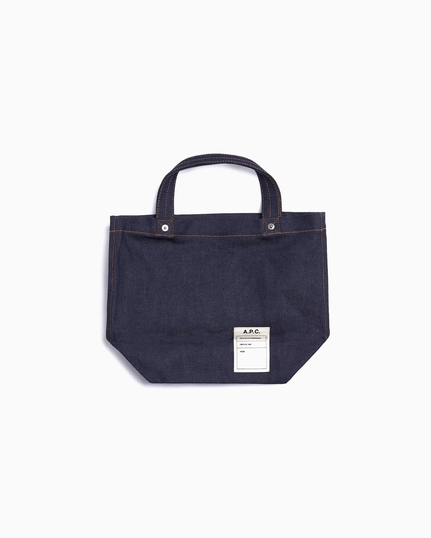A.P.C. A.P.C. Unisex Mini Tote Bag Unisex Tote Bag Blue