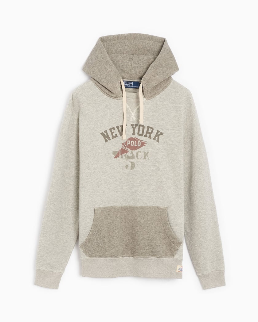 Polo Ralph Lauren New York Men s Hoodie Beige 710865466001 FOOTDISTRICT