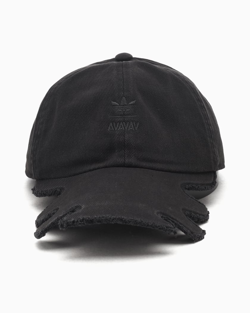 新品　Adidas x AVAVAV SLASHED CAP ブラック adidas Originals x AVAVAV Slashed Unisex Cap Preto JG8833