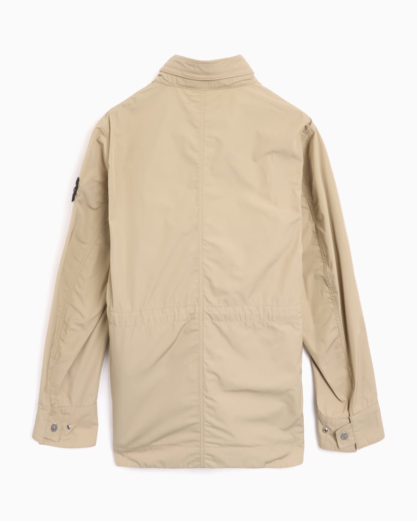 Stone Island Men's Field Jacket Beige K1S154100007S0026 Stone Island Men's Field Jacket Beige K1S154100007S0026