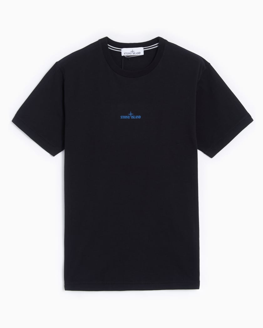 Stone island logo shirt discount