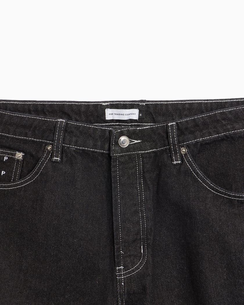 Pop Trading Company Longer DRS Men's Denim Shorts Relaxed Men's