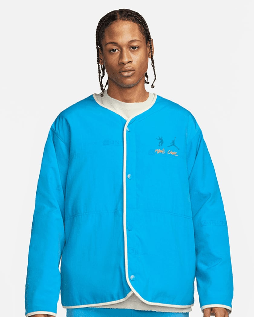 半額ストア UNION x Jordan Liner FOOTDISTRICT | DJ9518-482 Blue Jacket Men's ジャケット・アウター