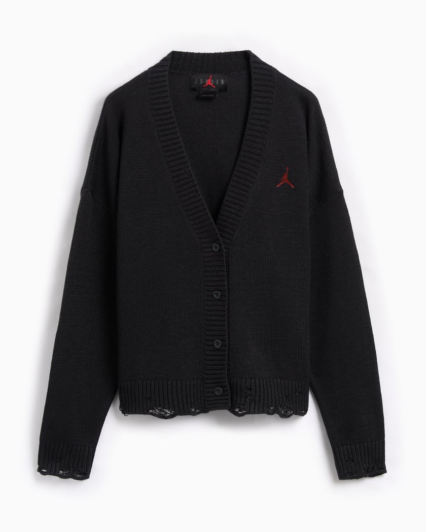 Jordan Distressed Women's Knit Cardigan Women's Cardigan