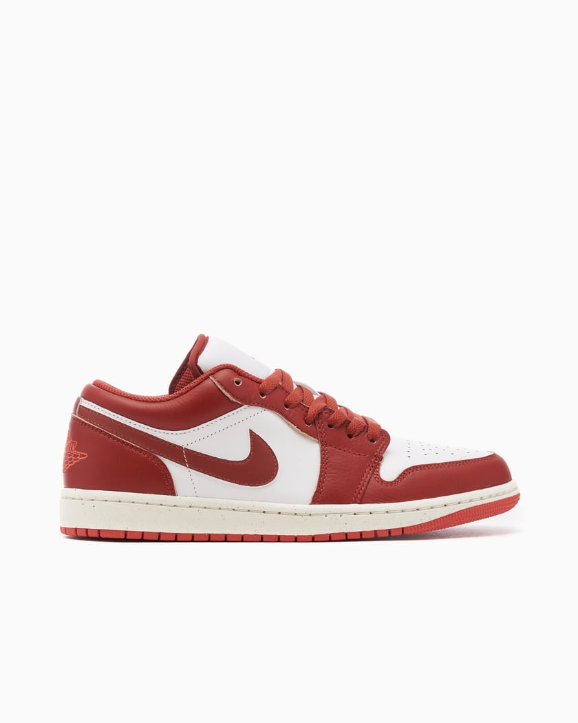 Rood witte jordans on sale