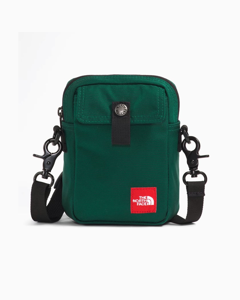 【LONDON UNDERGROUND】Color block crossbody bag_Green Greenwich Small Color-Block Signature Logo Crossbody Bag