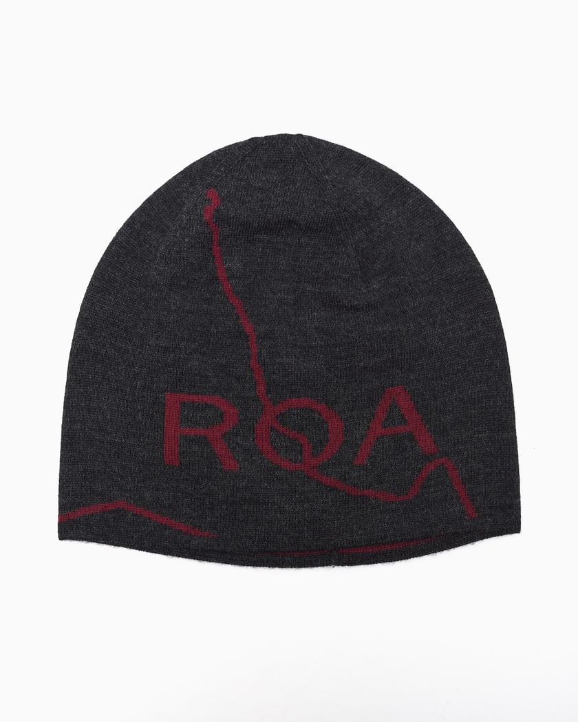 ROA Unisex Beanie Black RBUW288YA12-ANT0001 | FOOTDISTRICT