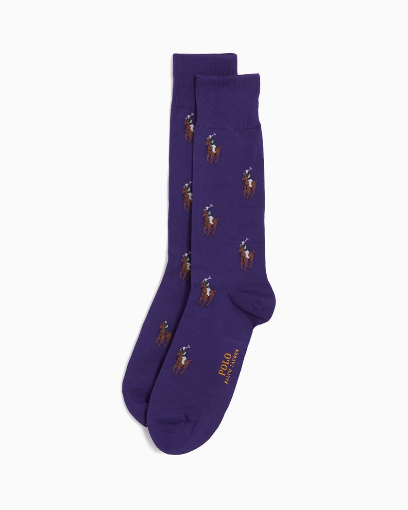 Polo Ralph Lauren Unisex All Over Socks Bunt 449958854002 FOOTDISTRICT