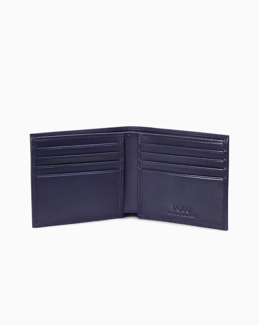 Polo Ralph Lauren Unisex Billfold Wallet Blue 405962466001 Polo Ralph Lauren Unisex Billfold Wallet Blue 405962466001
