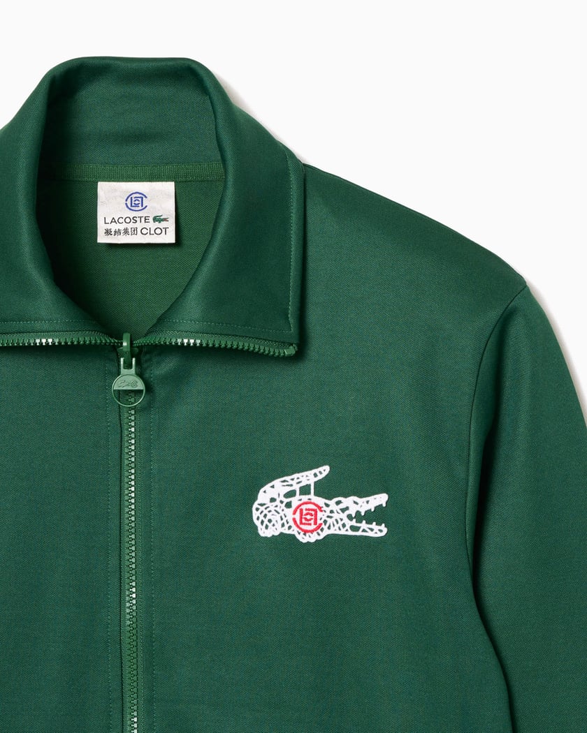 Lacoste x CLOT Unisex Full Zip Jacket Verde SH3183-00-132 | FOOTDISTRICT
