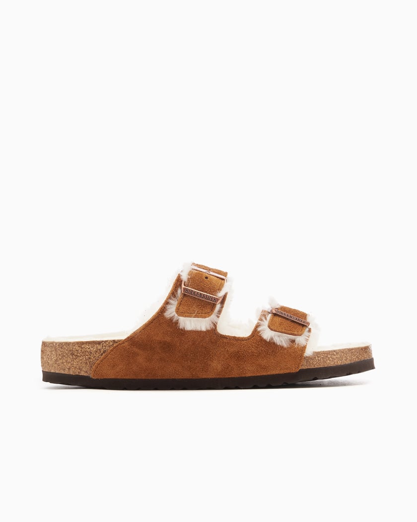 BIRKENSTOCK Arizona Shearling Suede Leather Regular