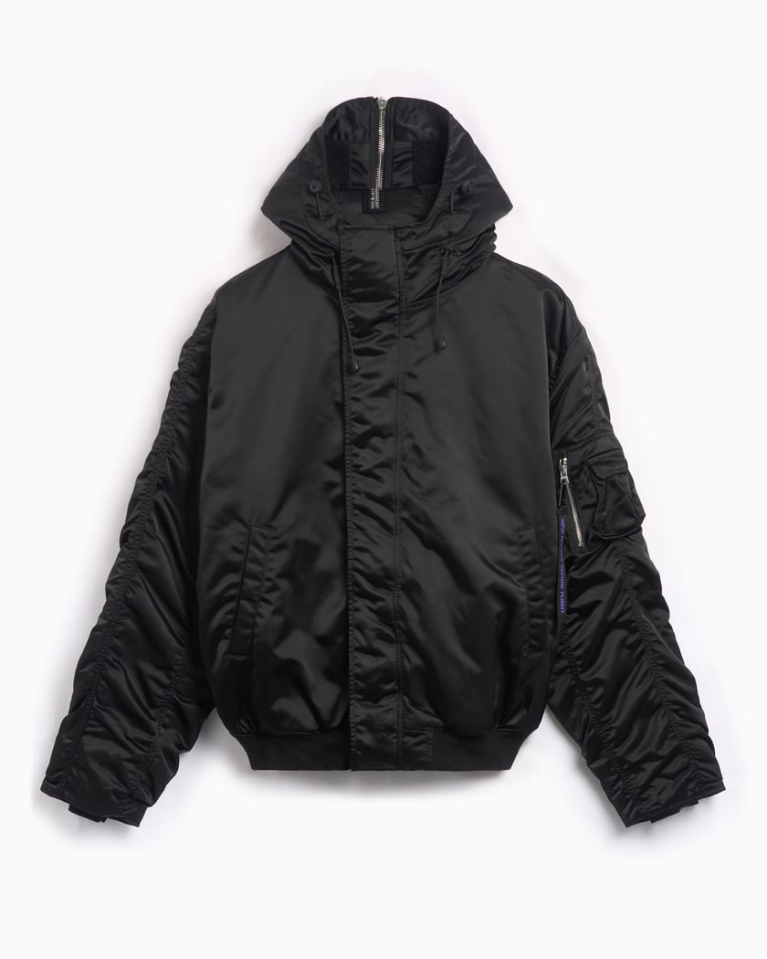 Alpha Industries N-2B UV Men's Jacket Nero 148133UV-03 | FOOTDISTRICT