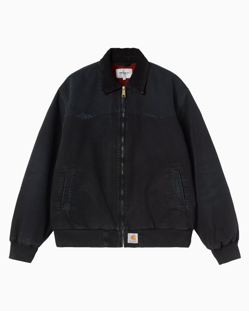 2024年2月生産　カーハート WIP OG SANTA FE BOMBER Carhartt WIP OG Santa Fe Boxy Men's Bomber Black I036240-00EB7