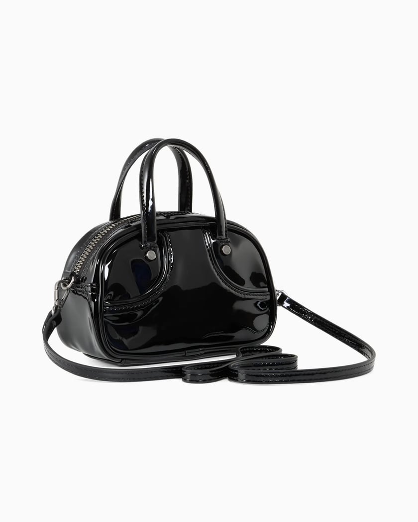 バッグ leather gimmick hand bag black Puma Archive Mini Grip Bag Black 091137-01 | FOOTDISTRICT